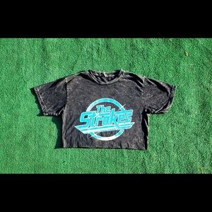 The Strokes Vintage Crop Top